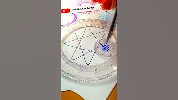 What does this pattern resemble?🤔 Magic Ruler #2024 #shorts #spirograph