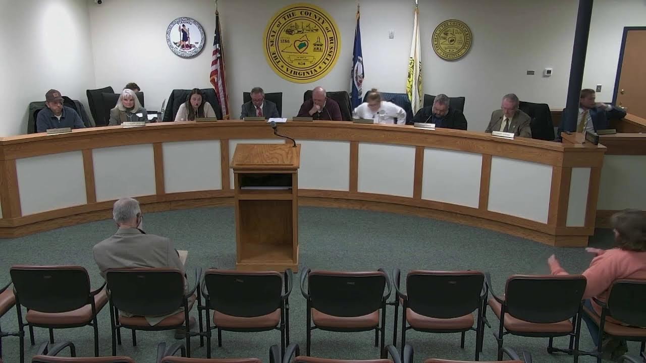 Russell County Board of Supervisors -  December 8th, 2025