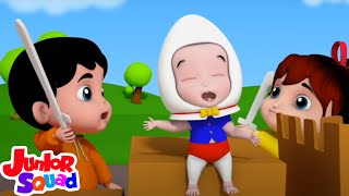 Humpty dumpty duduk di dinding | Bayi sajak | Junior Squad Indonesia | Kartun anak | Prasekolah