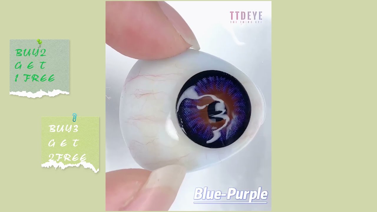 🌊🧃Get Fresh with TTDEYE colored contacts