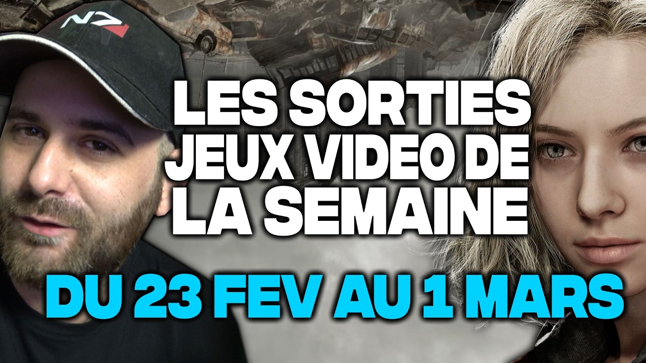 On termine le mois très fort🔥 4 jeux du 23 au 1 mars 2026. Les sorties JV de la semaine !