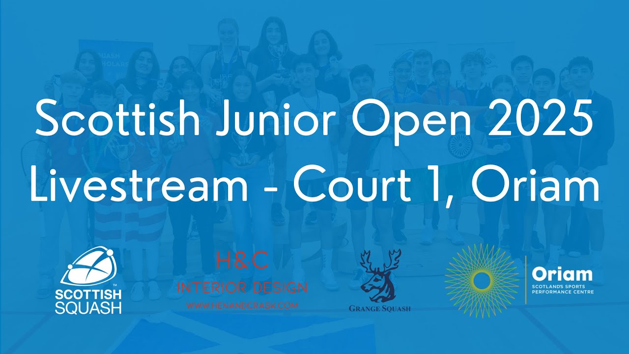 Scottish Squash Junior Open - Finals Day