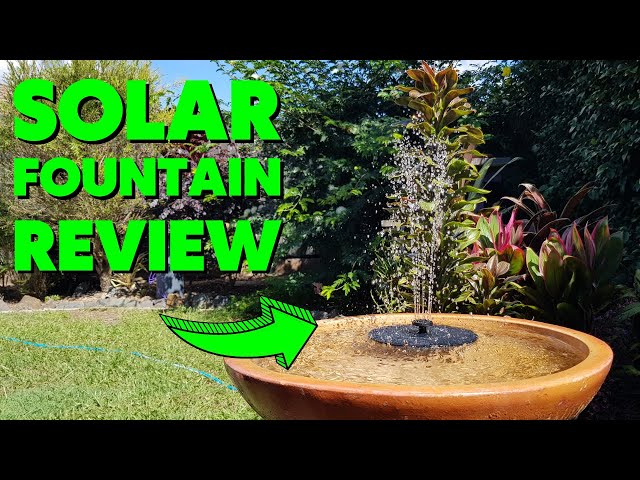 Solar Fountain: ये फाउंटेन बढ़ाएंगे आपके गार्डन की शान साथ ही रखेंगे  पक्षियों का ध्यान, solar fountain to attract happiness and revamp the home  decor