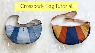 Crossbody Tasche für den Herbst nähen, SUKI Bag Nähanleitung