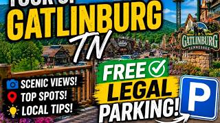 Gatlinburg, Tennessee Tour, and a Super Helpful Free Parking Secret.,