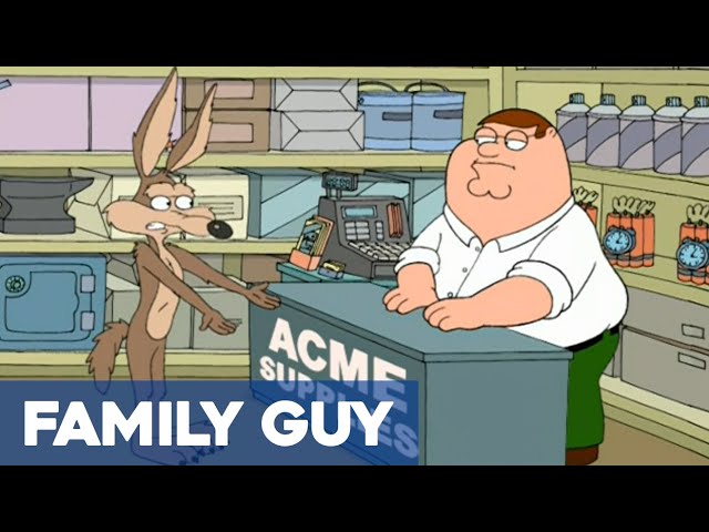 Wile E. Coyote visits ACME Supplies