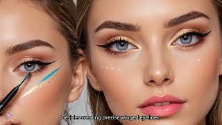 Silicone Eyeliner Stencil Wing Tip Mascara Drawing Lipstick Aid Face Cream Applicator News