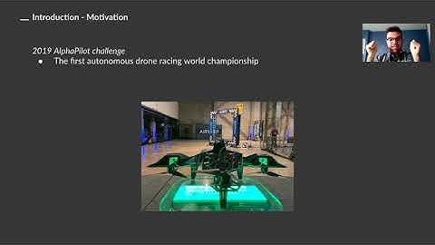Autonomous vision-based navigation for a quadrotor using deep RL