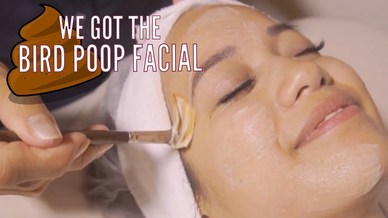 We Tried The Bird Poop Facial Crash Test Beauties YouTube