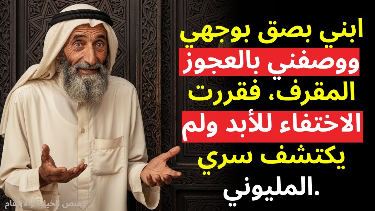 ابني بصق في وجهي ونعتني بـ