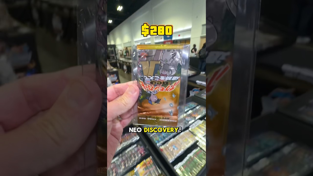 Did The Seller Price It RIGHT? Neo Discovery JP Booster Pack! 😯
