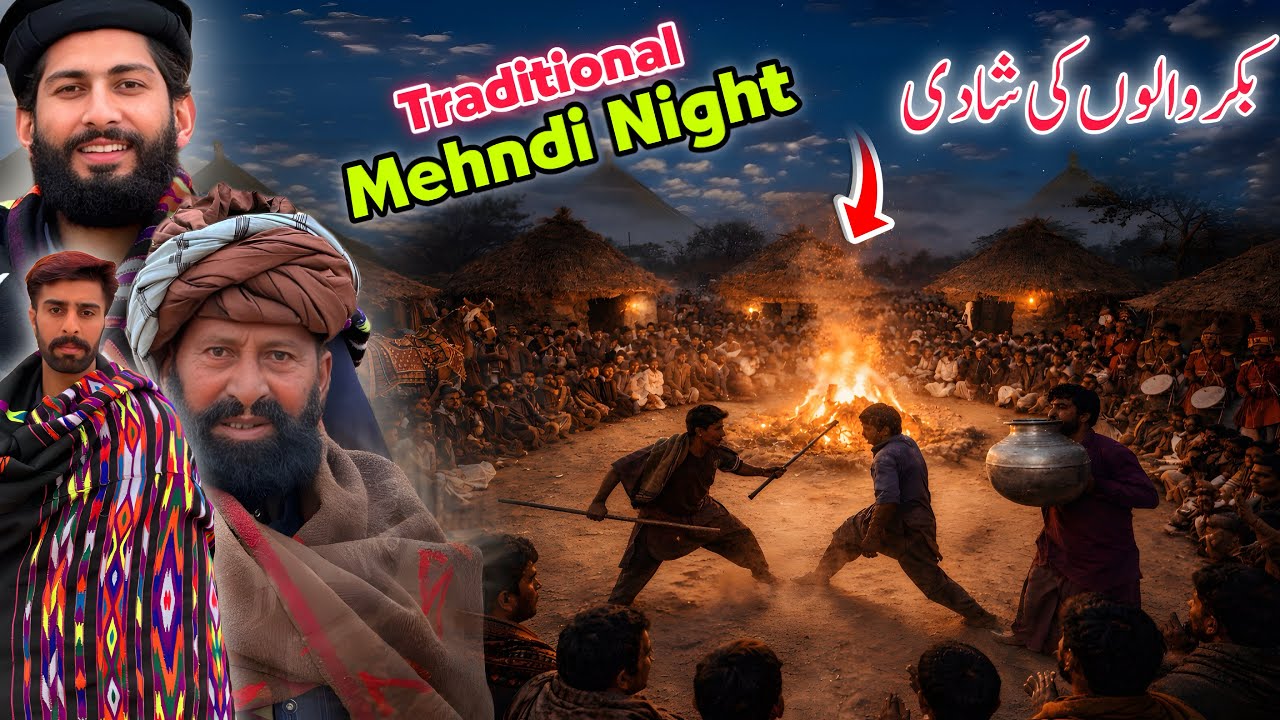 Traditional Mehndi Night of Bakarwal Nomads 🔥 | You’ve Never Seen This!