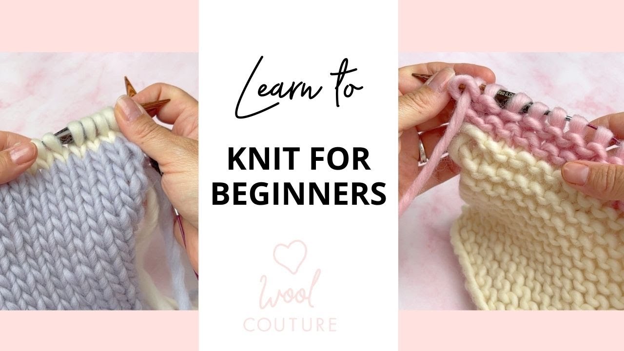 Learn to Knit for Beginners – Lesson 1, How to Knit and Purl – Jo