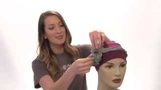 Cancer Hats: Three Seam Turban  Basic Head Covering for Chemo