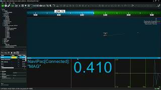 EIVA NaviSuite - Multibeam and hydrographic surveys - User-defined data view in NaviPac