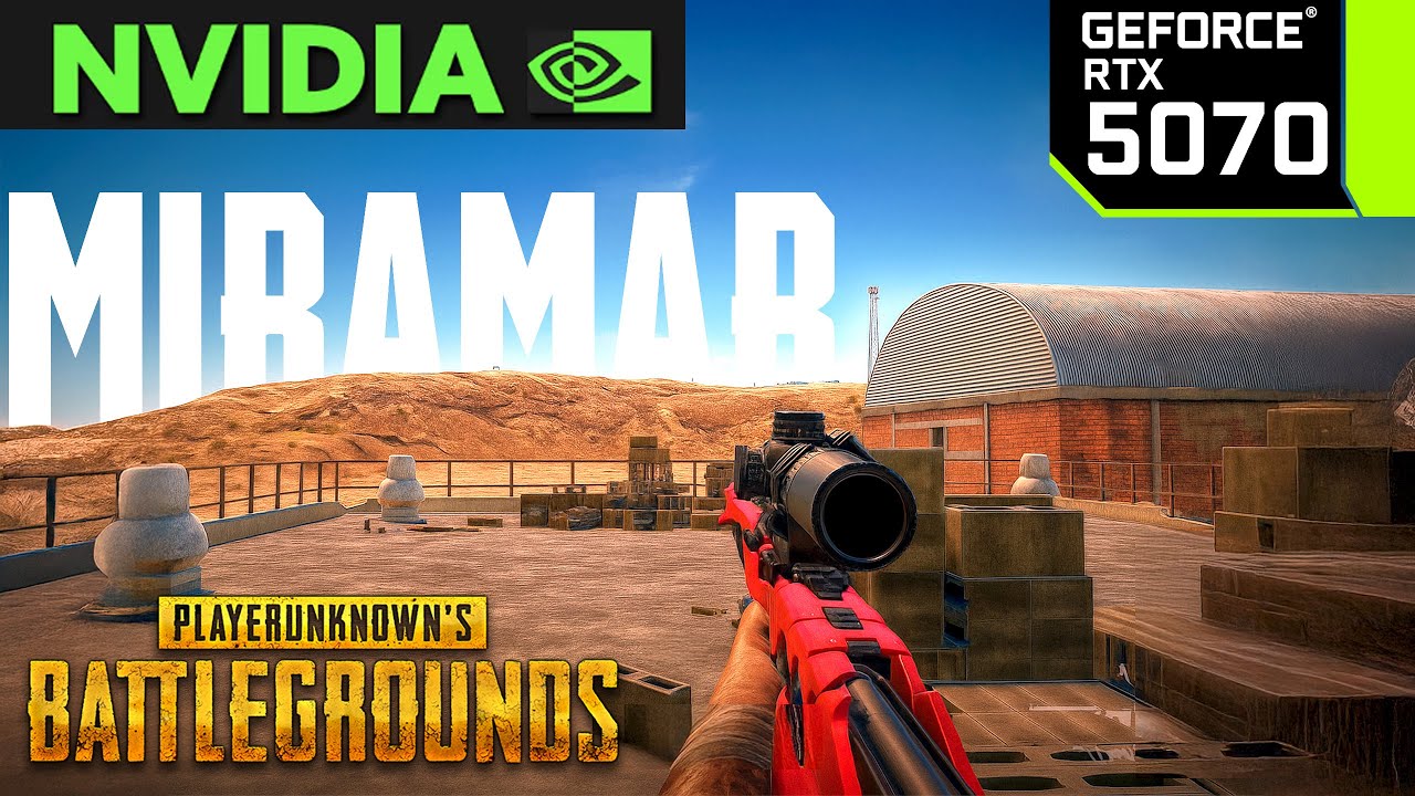 PUBG | RTX 5070 + i5 14400F  Map: Miramar TPP Duo eSports Graphics | Gameplay