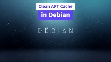 Clean APT Cache in Debian