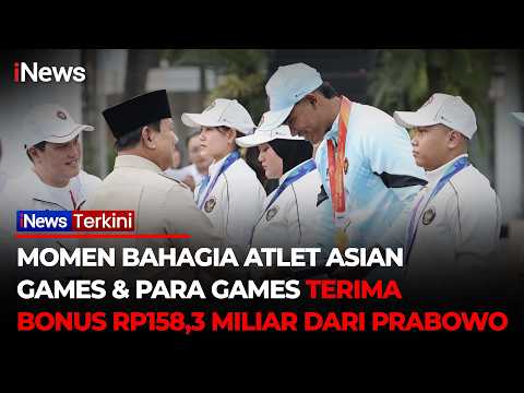 FANTASTIS! Prabowo Beri Bonus Rp158,3 Miliar untuk Atlet Asian Games & Para Games 2026