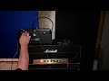 Marshall Plexi HG Jose rollback on guitar vol