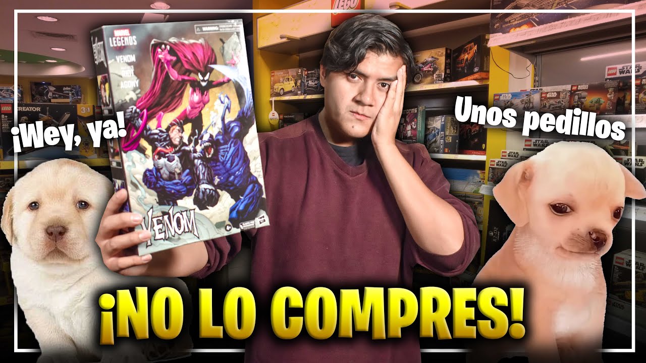 ¡YA BASTA HASBRO! 😡 La Marvel Legends de Venom que Viene DEFECTUOSA 😭😤| El Tio pixel