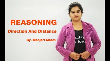 Direction and Distance- II  By- Manjari maam Govt exams. - CSAT, , SSC CGl.CHSL,NDA, CDS,-2020