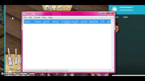 Smallworlds: How to make a sculpture of a small cake