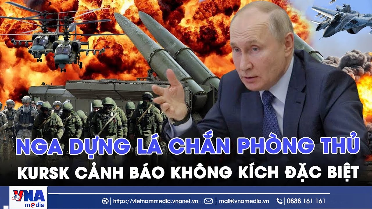 ĐIỂM TIN NÓNG 8/10. Kursk báo động đỏ: Nga lập cơ chế cảnh báo không kích mới; EU siết nhập khẩu