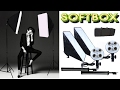 Софтбокс  Свет для видео  Soft box lighting kit, unboxing &amp; review