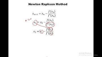 Newton Raphson Method|| Numerical Methods in Maple