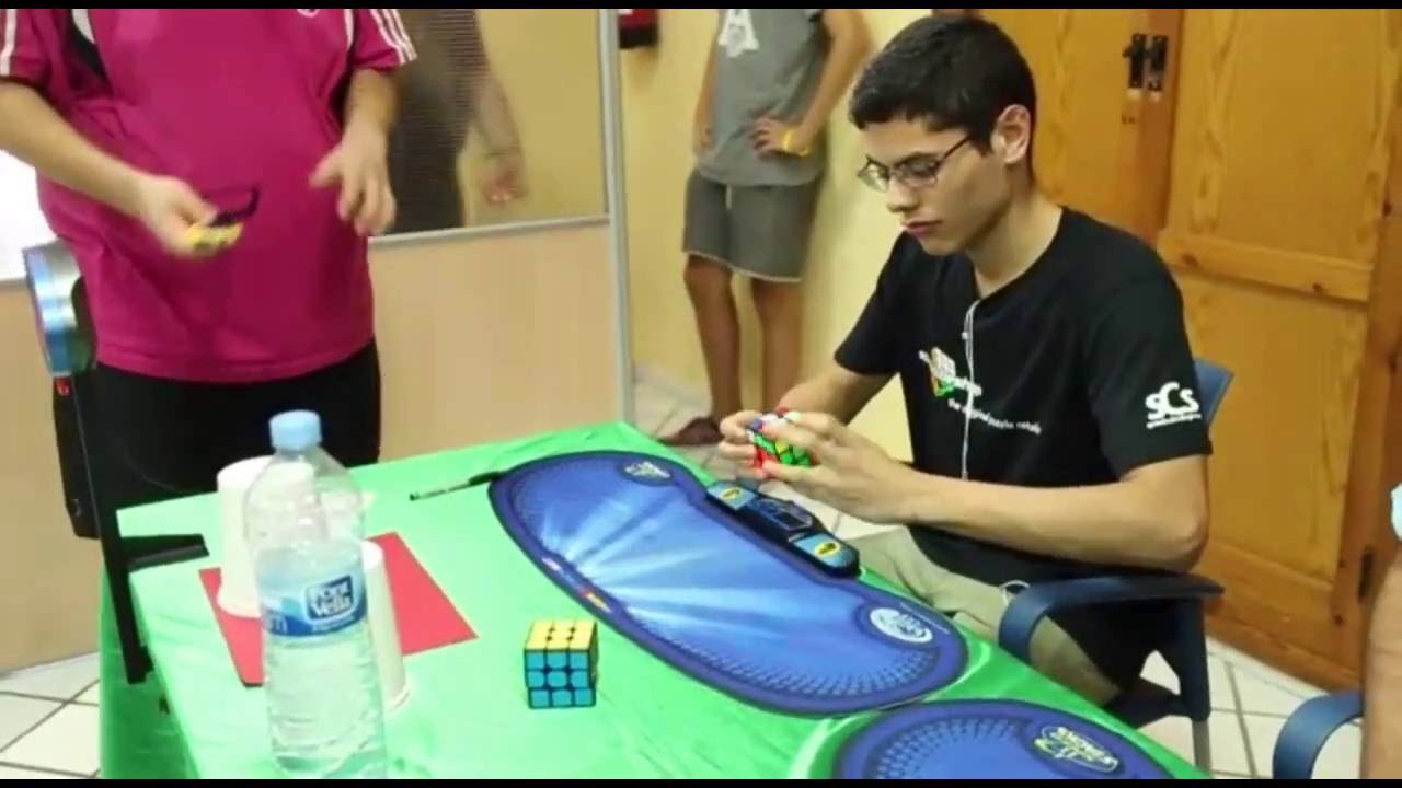 Récord Cubo De Rubik 3x3 España