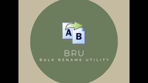 การติดตั้งและการใช้งานโปรแกรม Bulk Rename Utility ขั้นเบื้องต้น