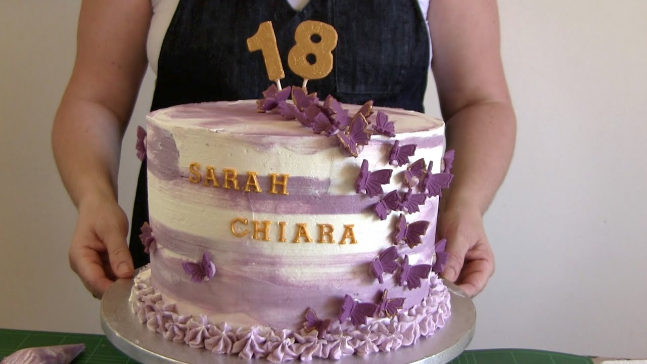 Una torta per i 18 anni: il 