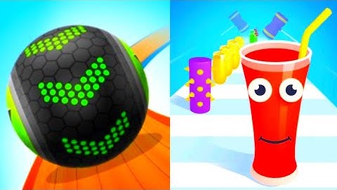 Going Balls Vs Juice Run Android iOS Mobile Gameplay Walkthrough 1983134