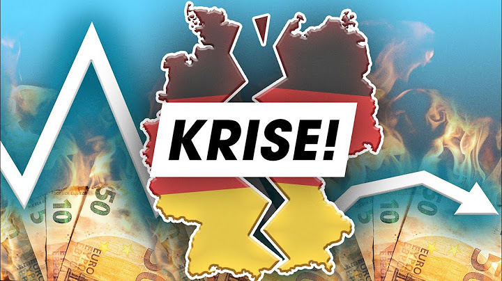 DESHALB geht’s der Wirtschaft so schlecht