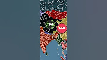 Zombie attack || World Provinces || Part-1 || Countryballs | #trending #shorts #viral #China #zombie