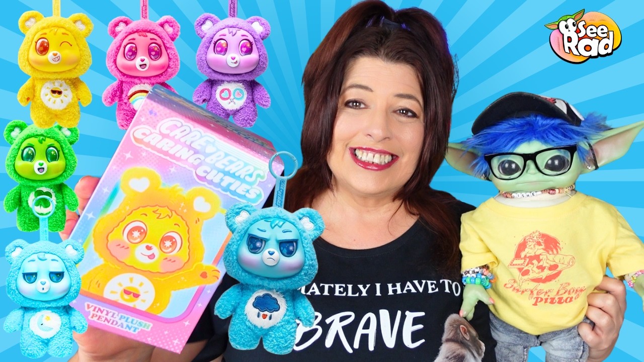 Care Bears Caring Cuties Vinyl Plush Pendants Have Entered the