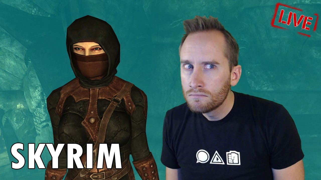 First Time Playthrough of The Elder Scrolls V: Skyrim, Part 5 - YouTube