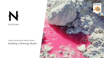 Building a Flowmap Shader in Blender using Flowmap Data from Houdini