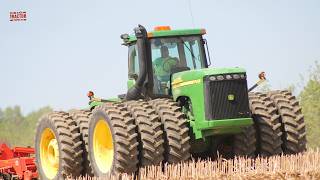 Download Lagu JOHN DEERE 9420 Tractor Disking MP3