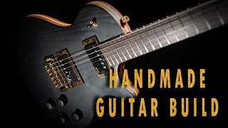 HANDMADE GUITAR BUILD - Les Paul style guitar with tremolo - homemade guitar build from scratch