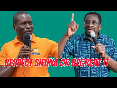 Don T Let Him Go Orengo BEGS ODM To Keep Sifuna Says It Ll Be A Great Loss