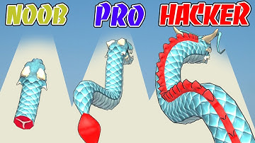 NOOB vs PRO vs HACKER - Dragon Evolution Run