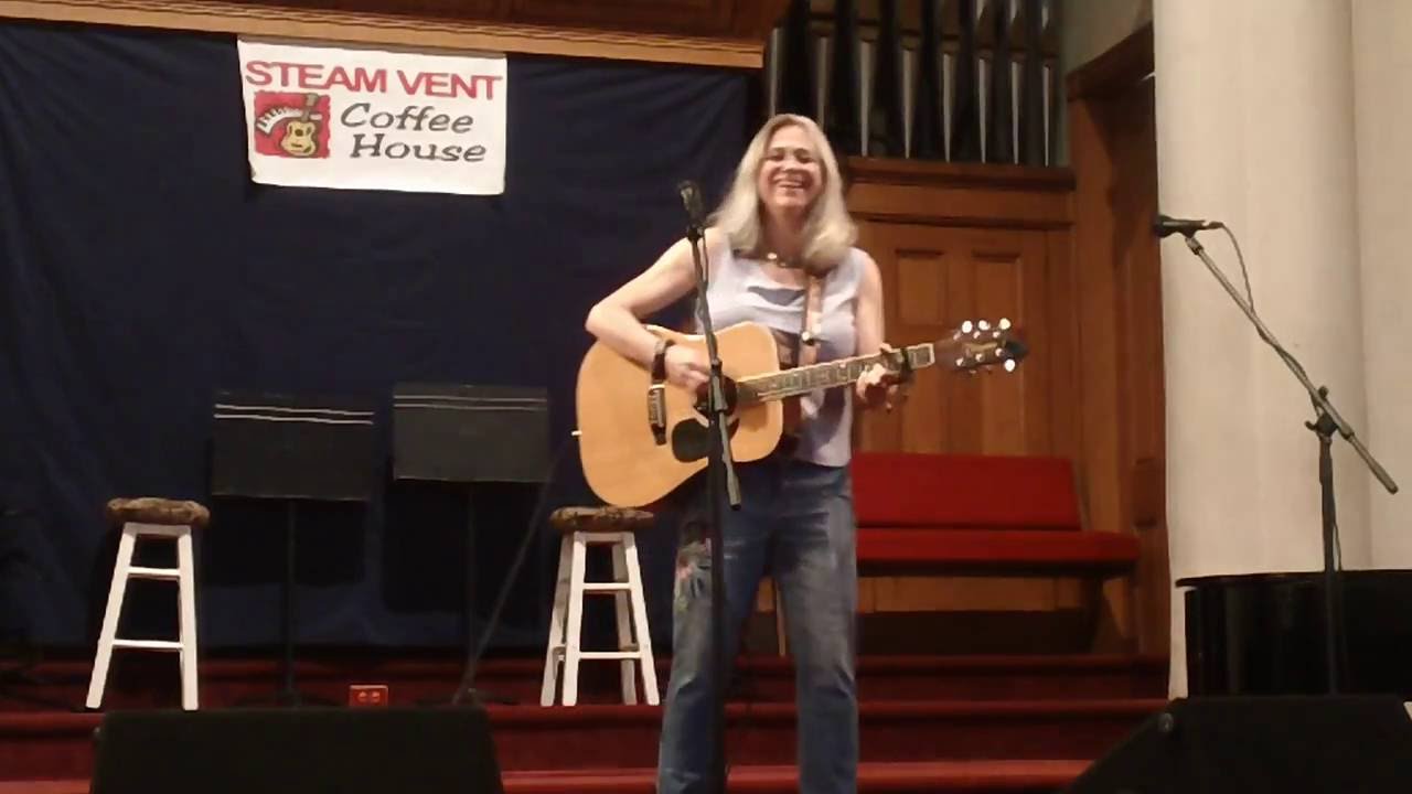 Cindy Rines cover of Big Yellow Taxi at 5.14.16 Steam Vent Coffee House ...
