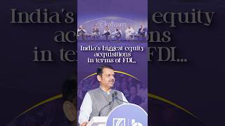 India Sets a New Record with its Largest-Ever FDI Equity Acquisition | Mumbai