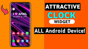 Best Clock Widget For All Android Devices - Best Home Screen Setup With Clock Widgets