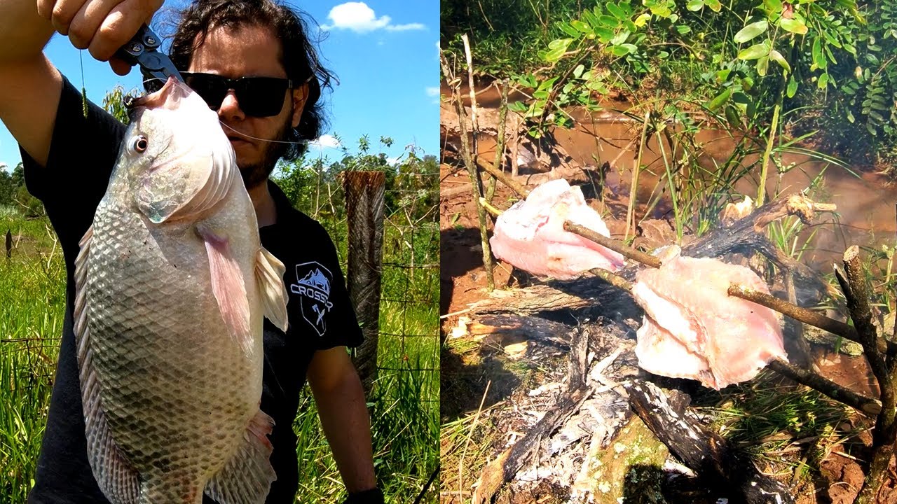 PESCANDO, LIMPANDO, E ASSANDO O PEIXE NA FOGUEIRA: PESCARIA DE FLY, ATIVIDADES MATEIRAS E DICAS !!!