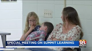 Special Meeting On Summit Learning