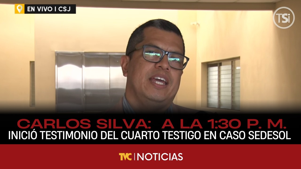 Carlos Silva: “A la 1:30 p. m. inició testimonio del cuarto testigo admitido por la fiscalía”