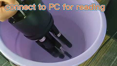 Modbus Multiparameter Water Quality Sonde , Rs485 Water Treatment Sensor