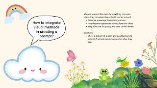 TSLB3563 E LEARNING WEEK 4 - FEATURES IN DESIGNING ACTIVITIES FOR CREATIVE WRITING (PROMPTS)